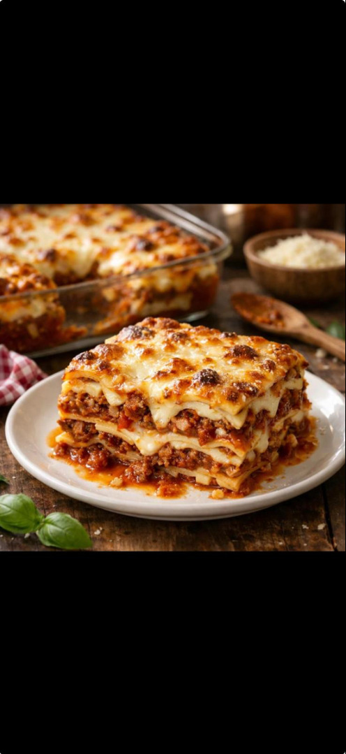 Lasaña italiana