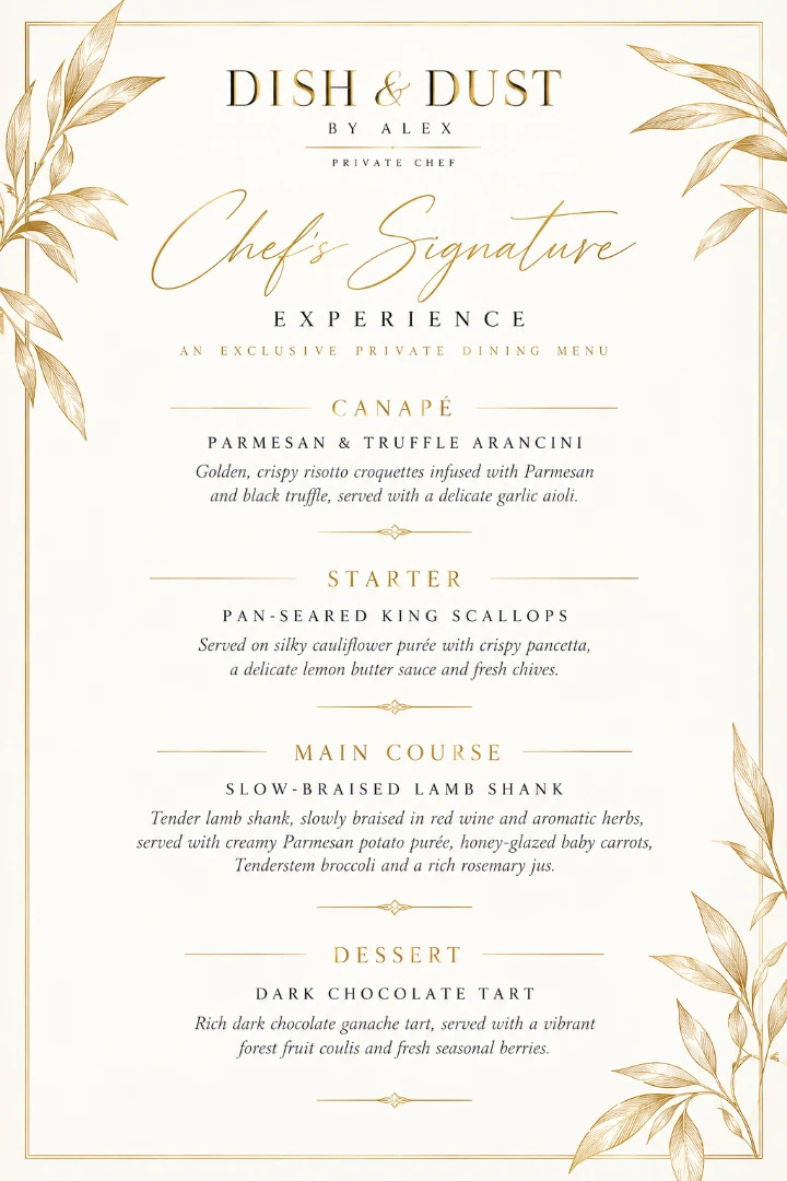 Chef's Signature Experience
