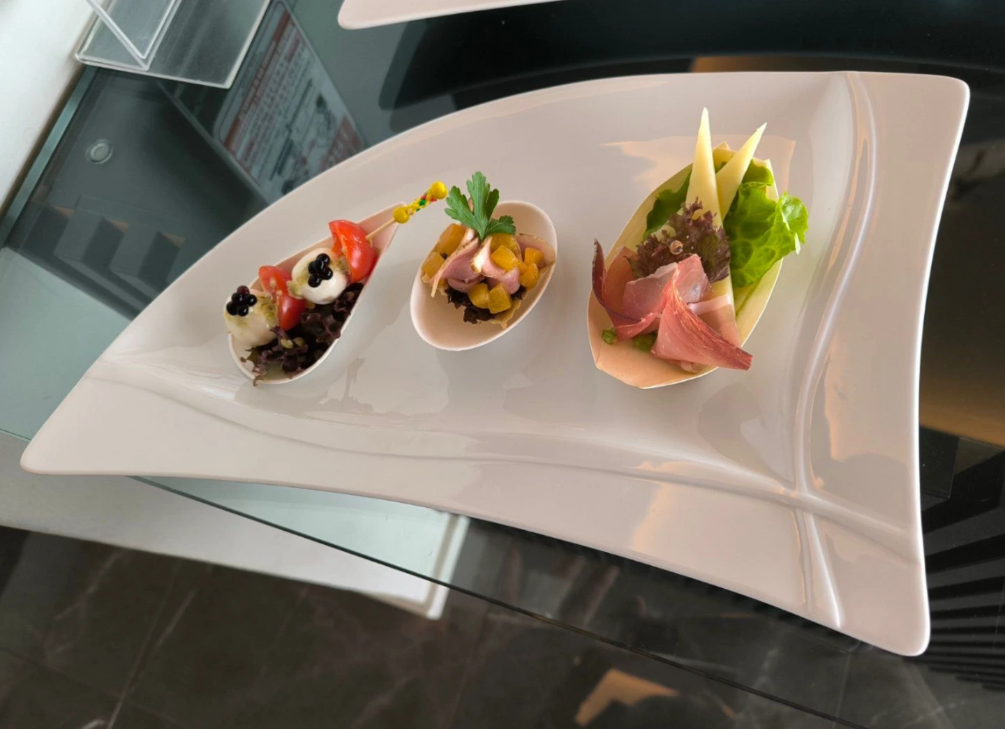 elegant french menu