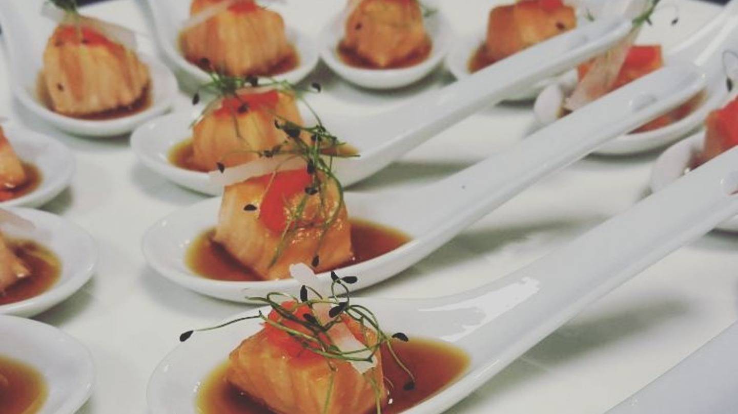 Japanese ( can be done formal in a fine dining setup ) or less formal in a buffet style for large nu