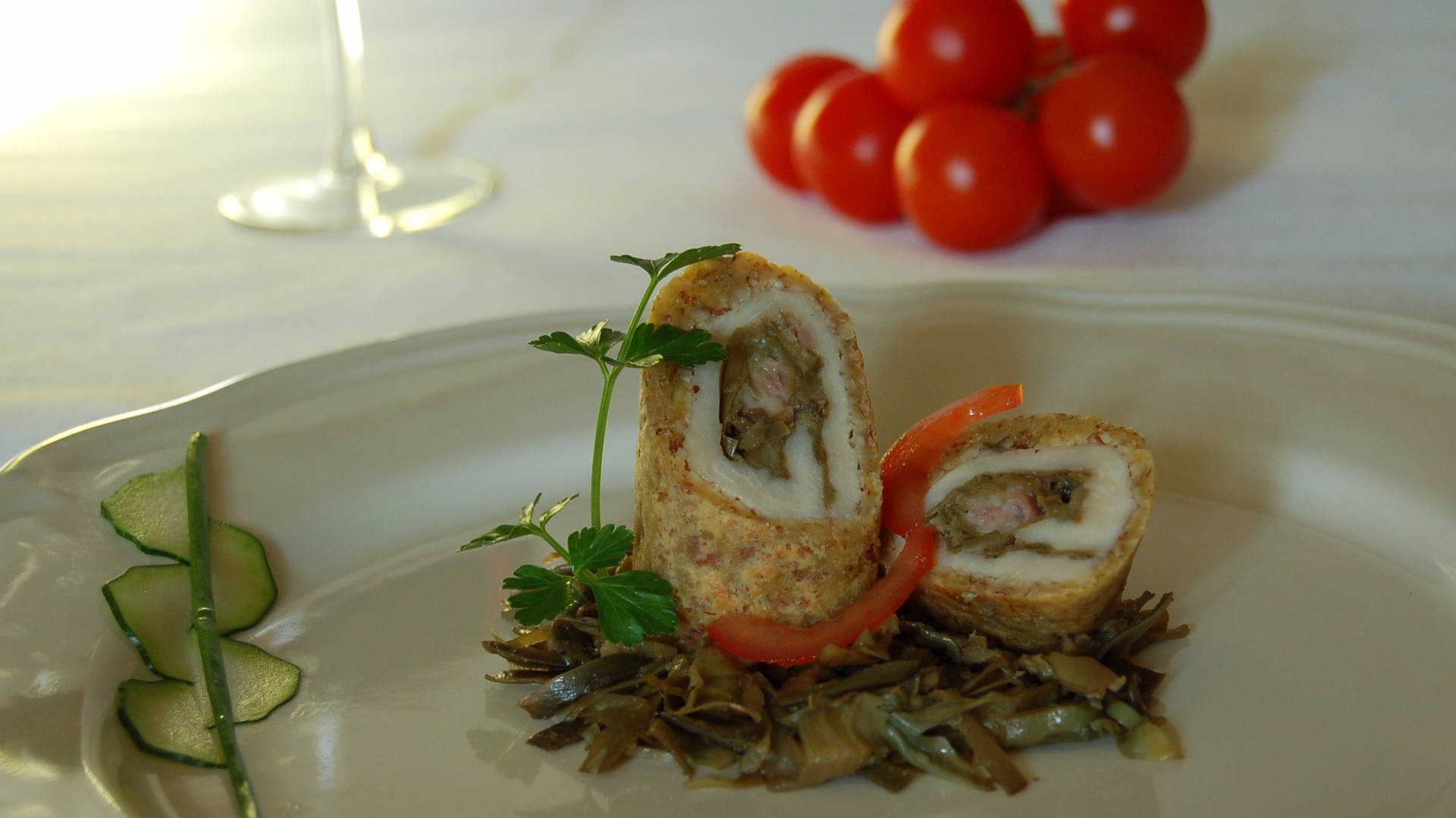 Supreme di pollo e carciofi stufati  al Cynar.JPG