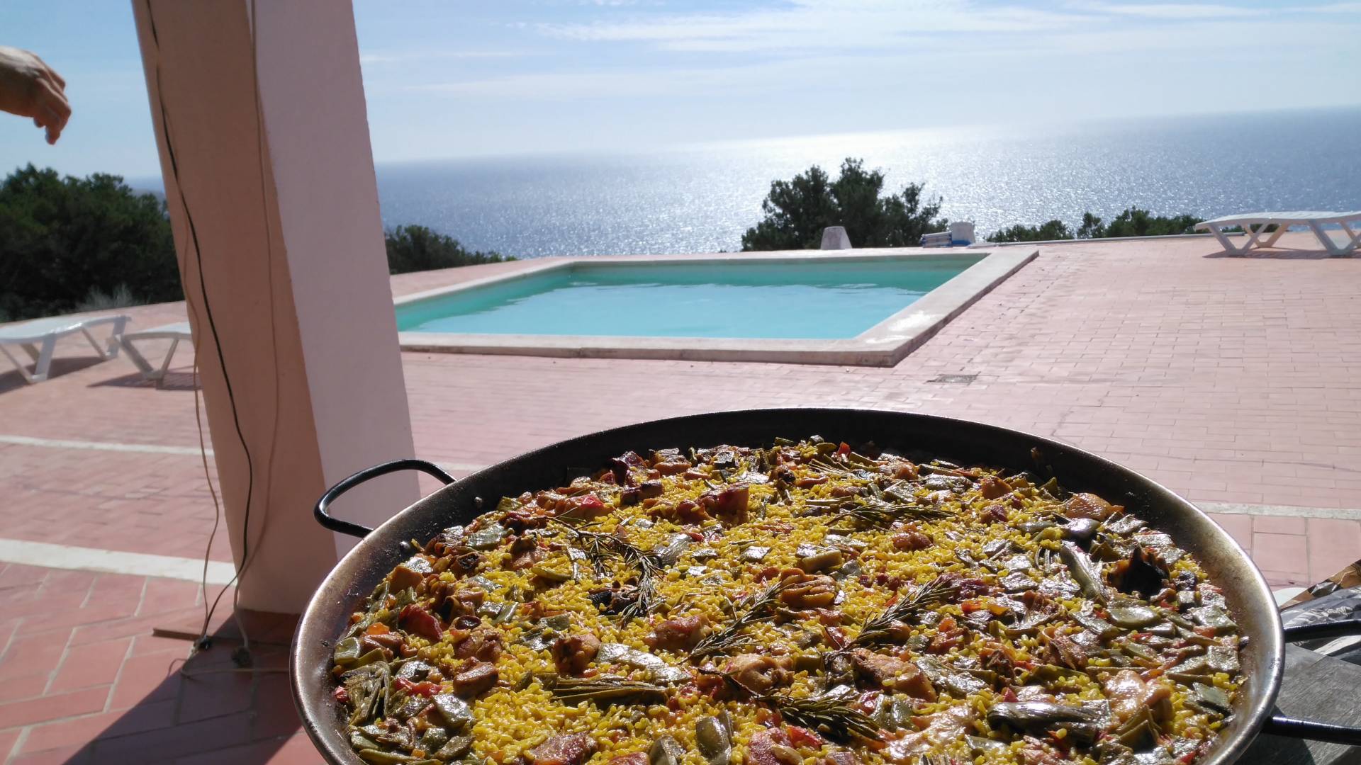 Paella & sea