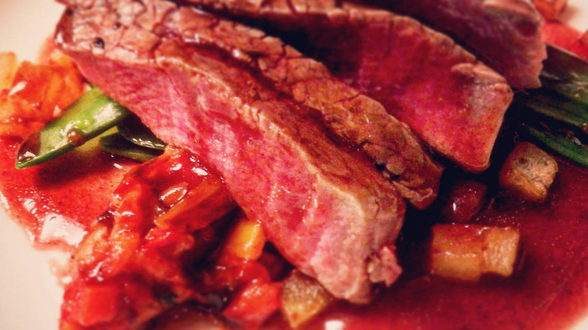 Fillet of beef, Ratatoille .JPG Fillet of beef, Ratatoille .JPG