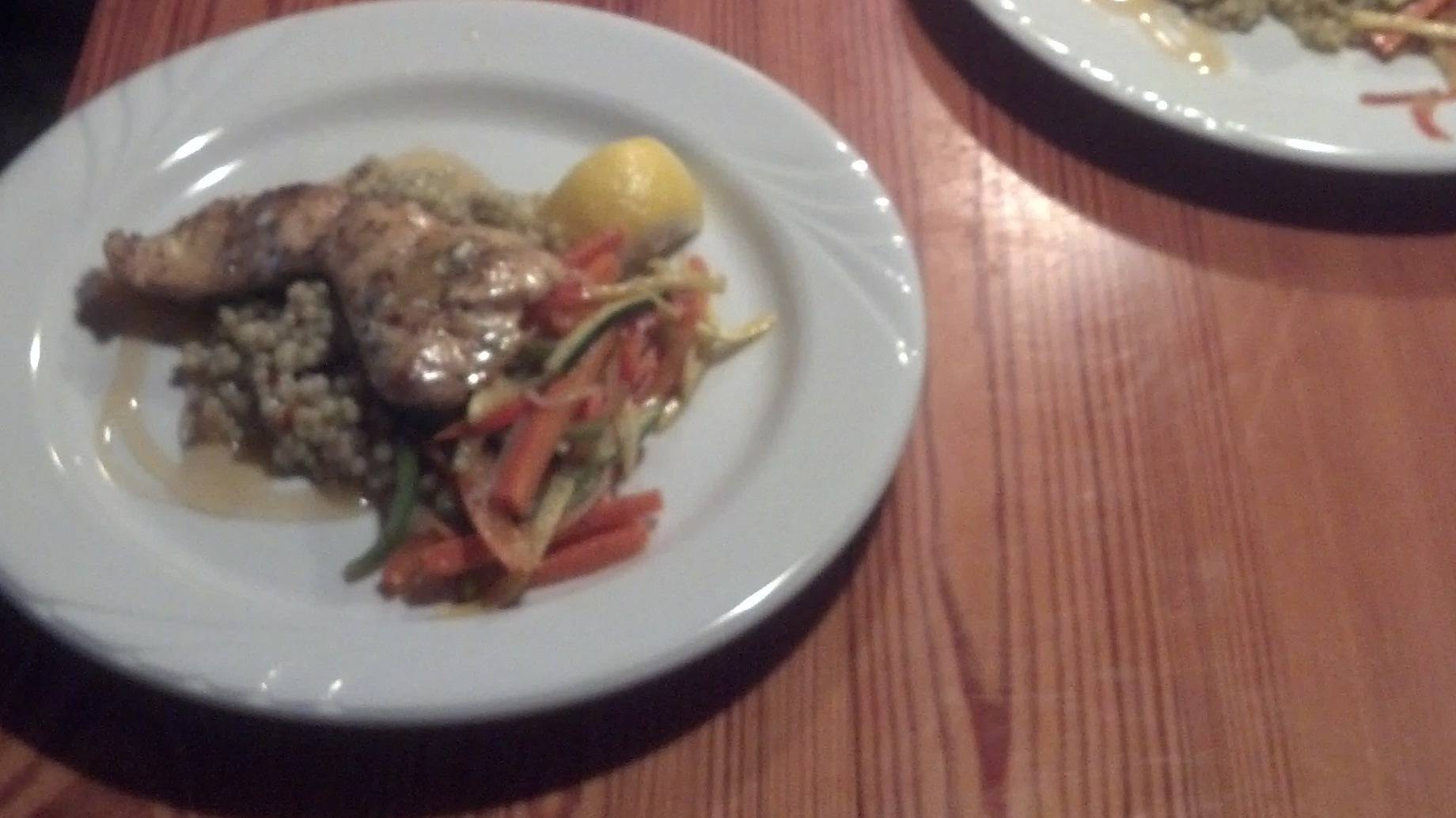 Italian set menu