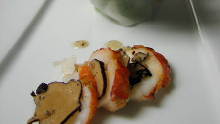 Grilled and Chilled Lobster with Greens, Truffle Vinaigrette, and Foie Gras Croutons.jpg Grilled and Chilled Lobster with Greens, Truffle Vinaigrette, and Foie Gras Croutons.jpg