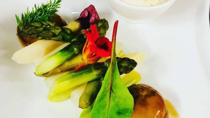asperges vertes et champignons confits à l'aigre-doux.jpg asperges vertes et champignons confits à l'aigre-doux.jpg