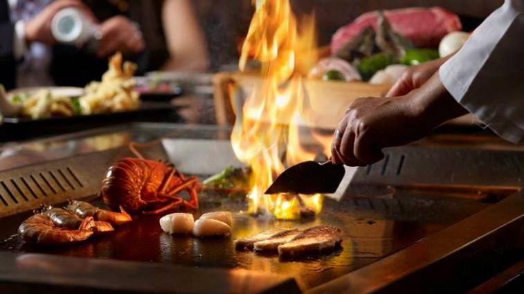 Japanese menu live cook style