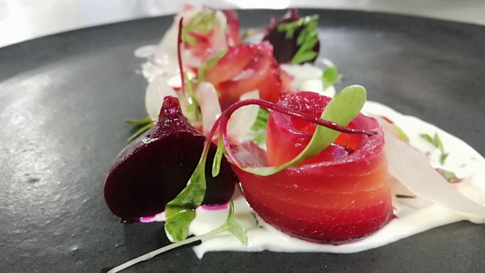 White plate