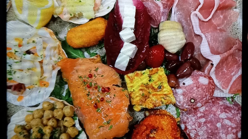 Mare & Monti, Italian menu.