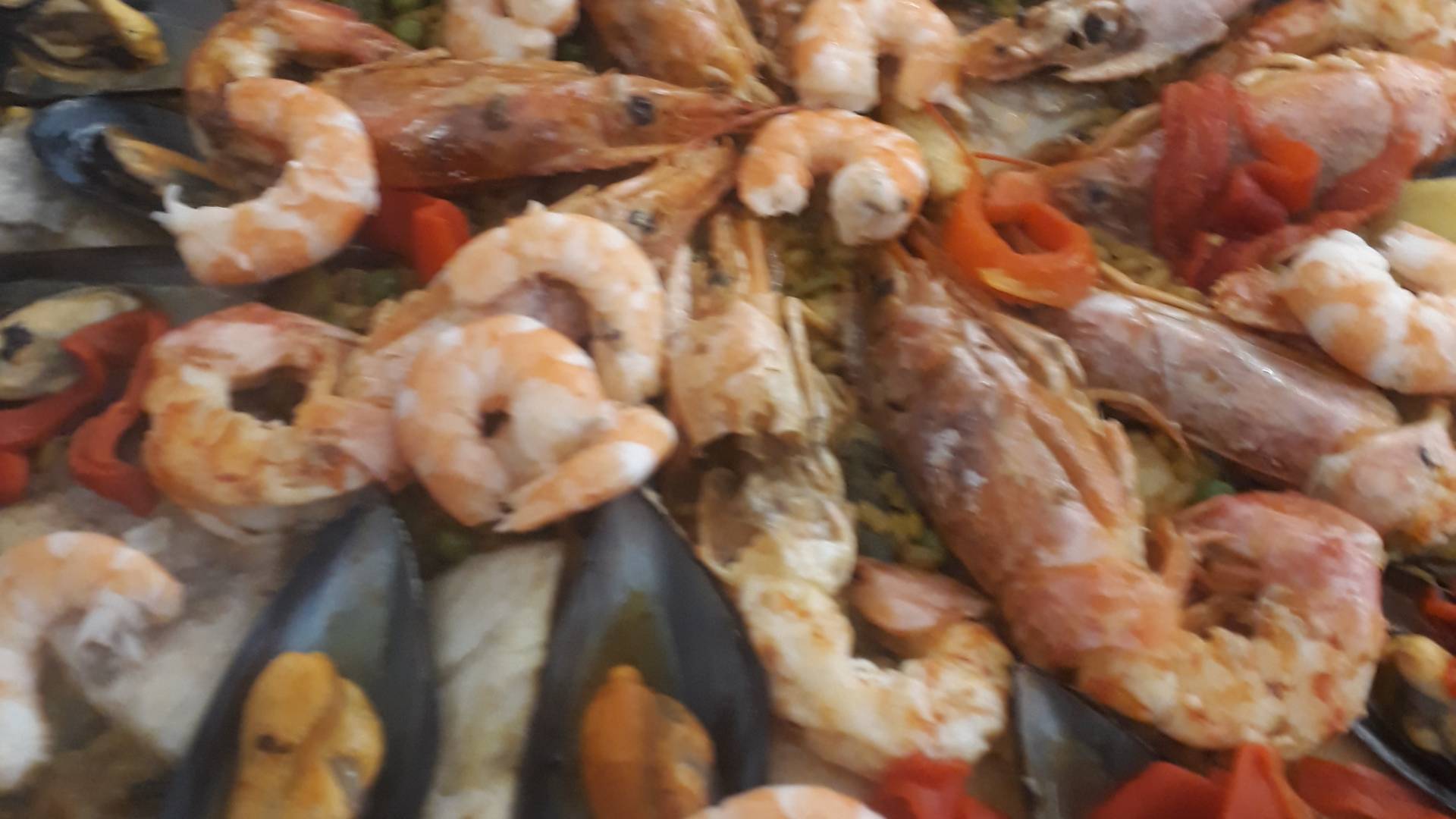 Paella pool party