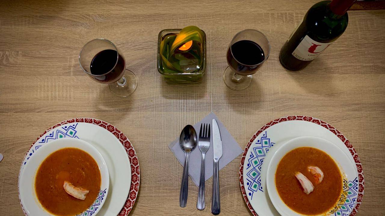 menu francés