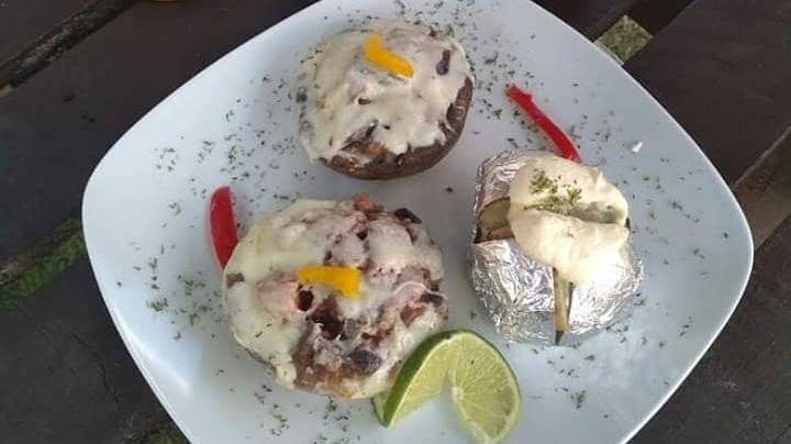 Portobellos rellenos