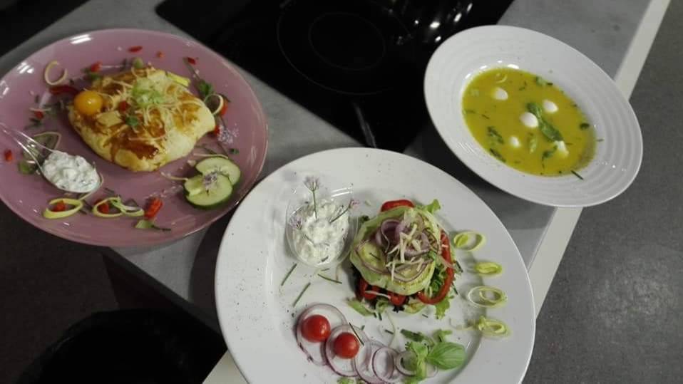 Menú vegetariano