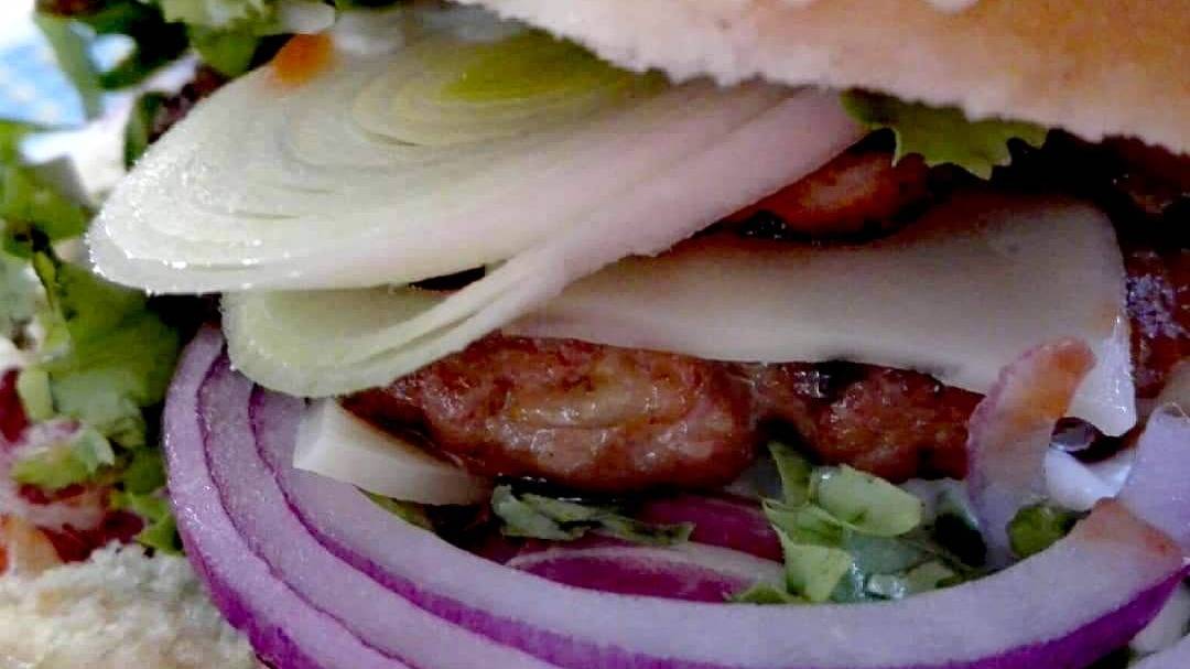 Menú  especial de hamburguesa