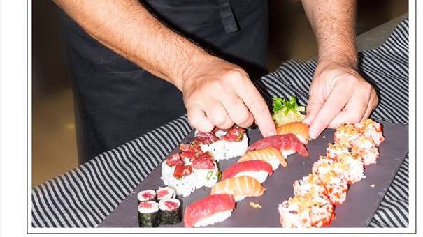 Cena degustación de sushi