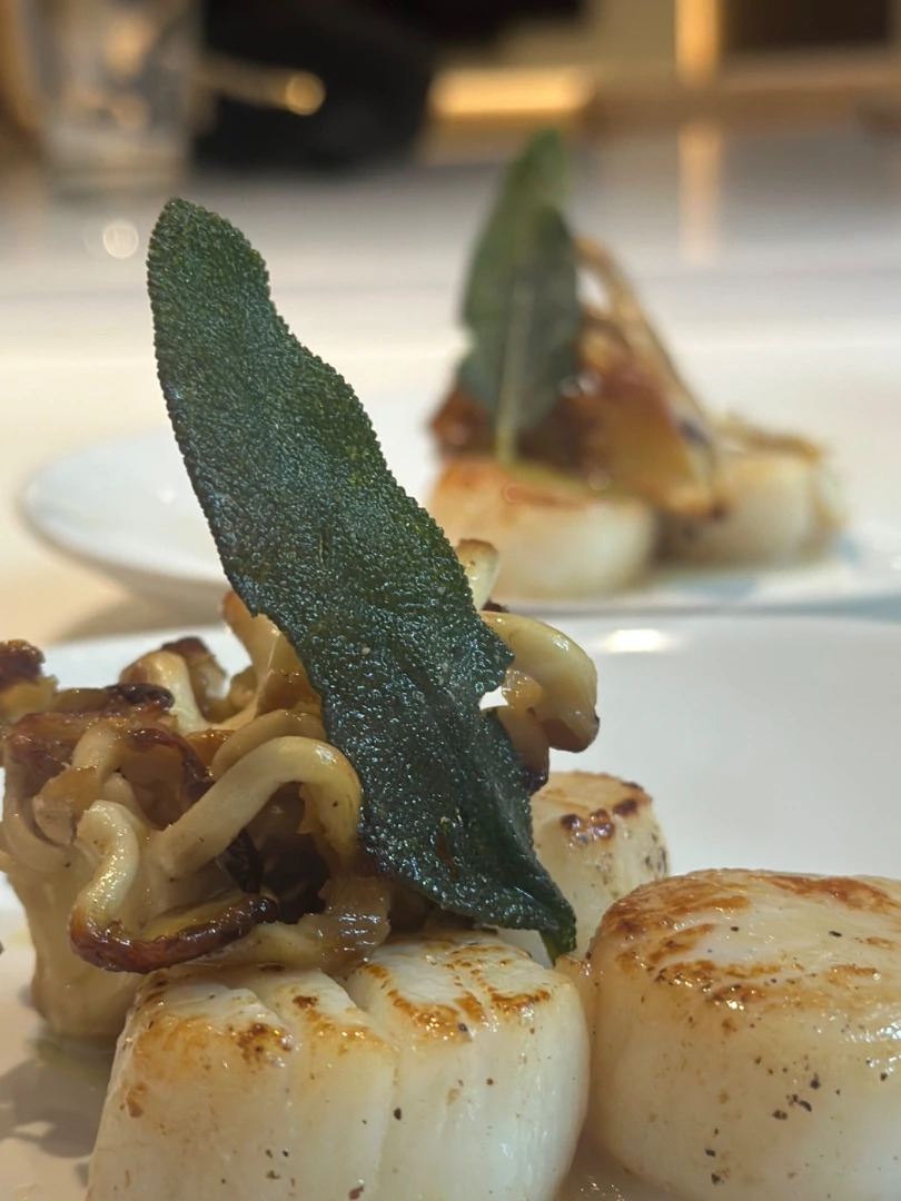 Chef Sam’s tropical skewered table