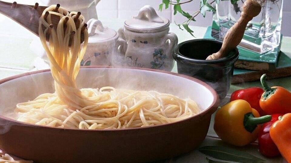 Menú italiano
