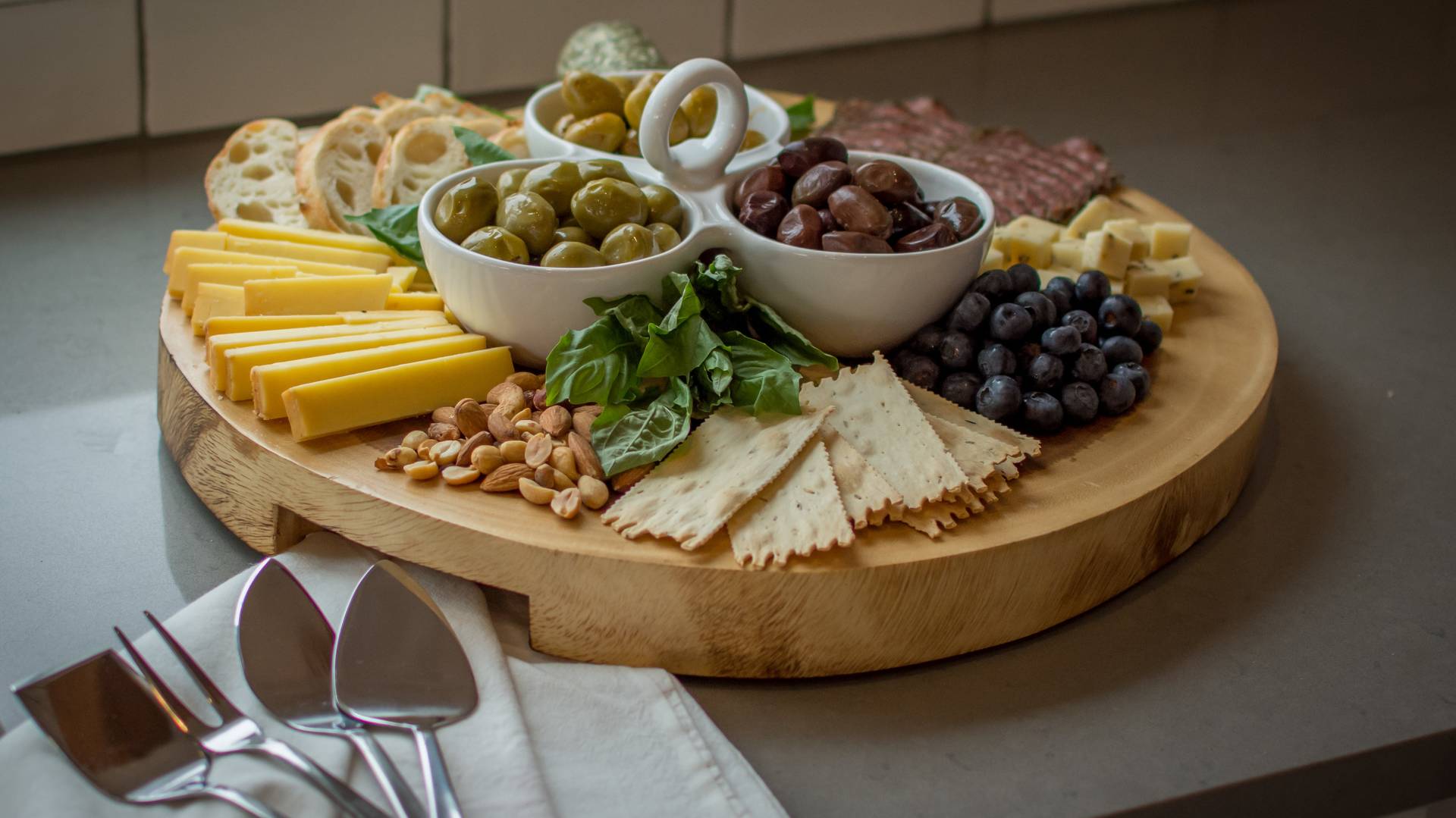 Mediterranean Inspired Summer Dinner
