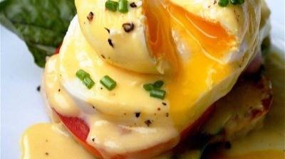 Brunch in a house