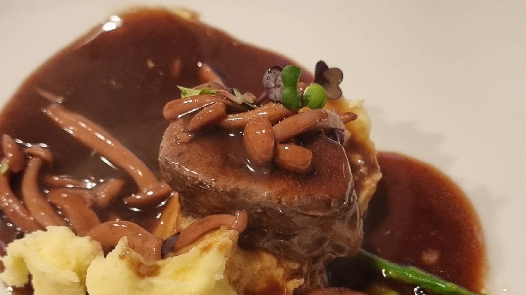 Anything from three to eight course menus