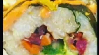 Plant Based Sushi, Asian Inspired Salad & Soup