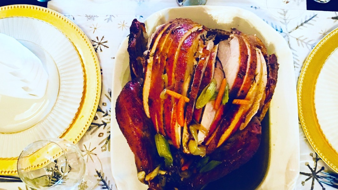 Classic traditional Thanksgiving menu