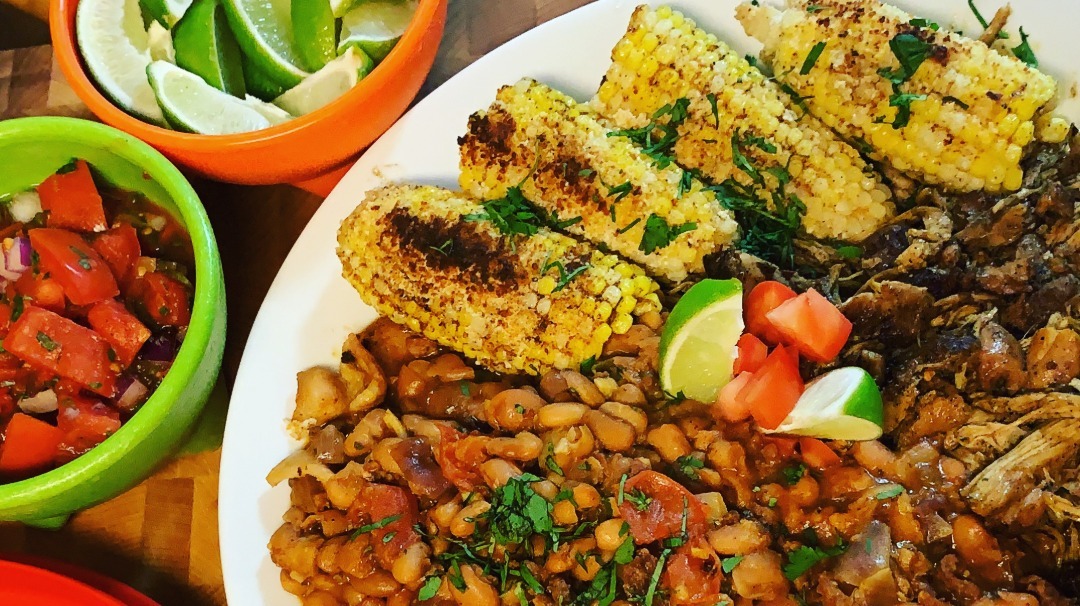 Latin American Dinner For Two (fish and chicken)