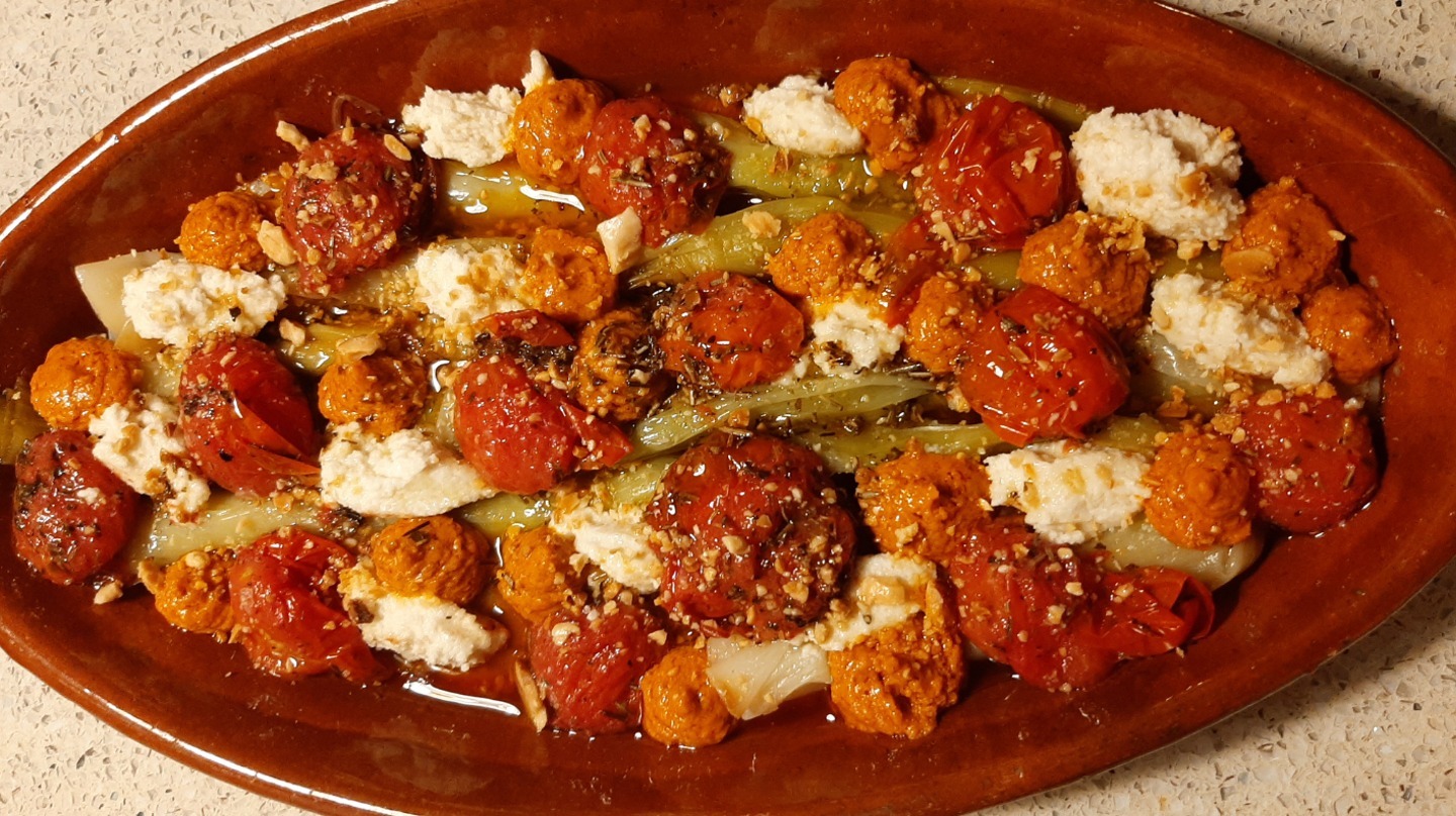 Menú vegano
