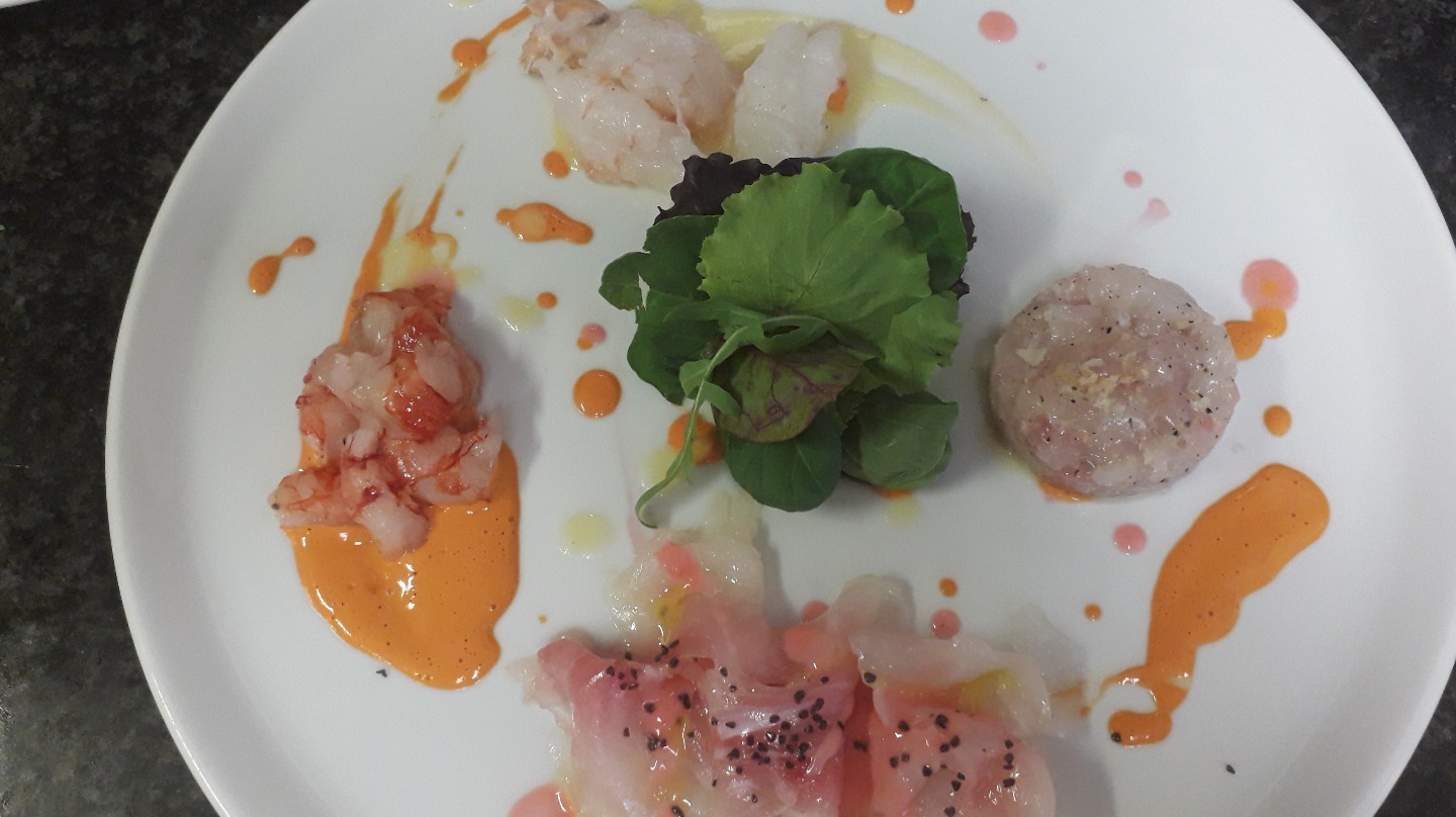 MEDITERANEAN FLAVOURS ALSO ASIAN CUISINE