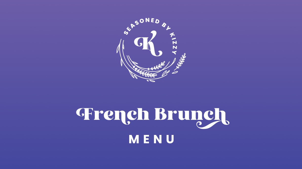French Brunch Menu    V=Vegetarian :: VV=Vegan