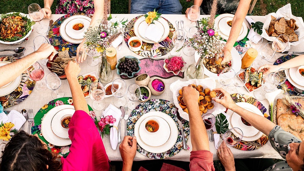 Vegan Winter Menu - healthy, tasty & colorful vegan celebration.