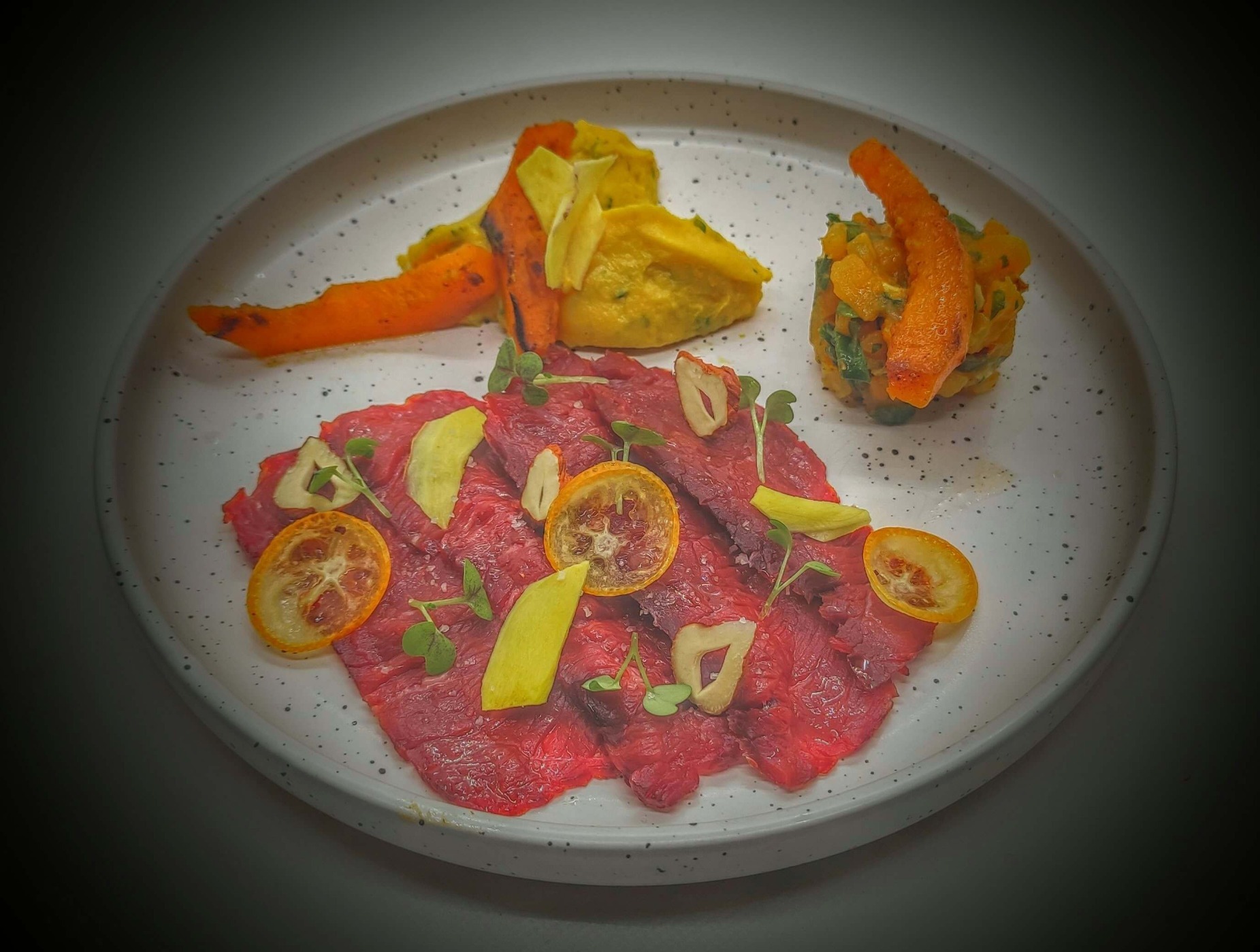 Gravelax de boeuf et potimarron.jpg
