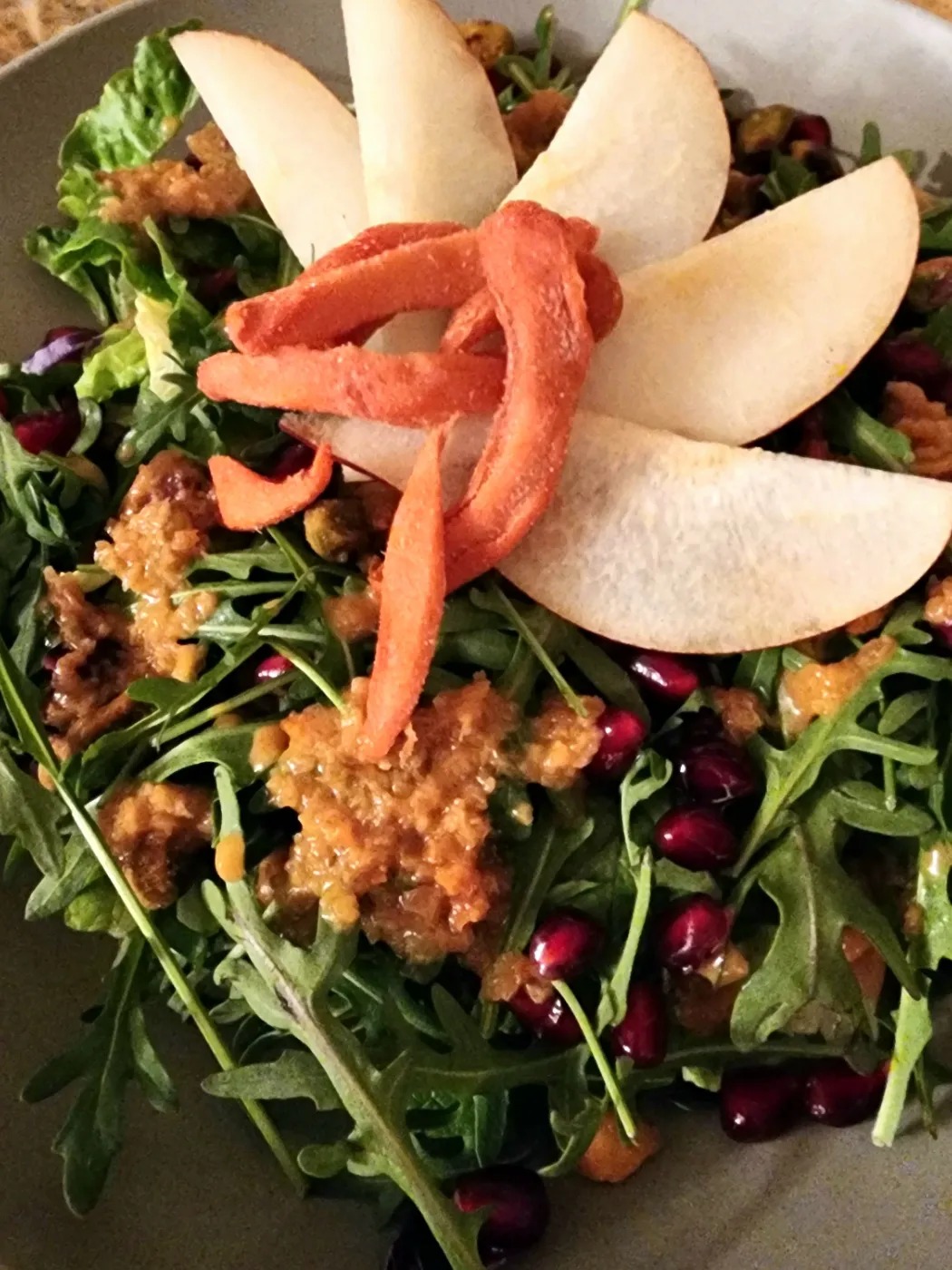Pomegranate-Pear Salad with Pistachios & Ginger.jpg
