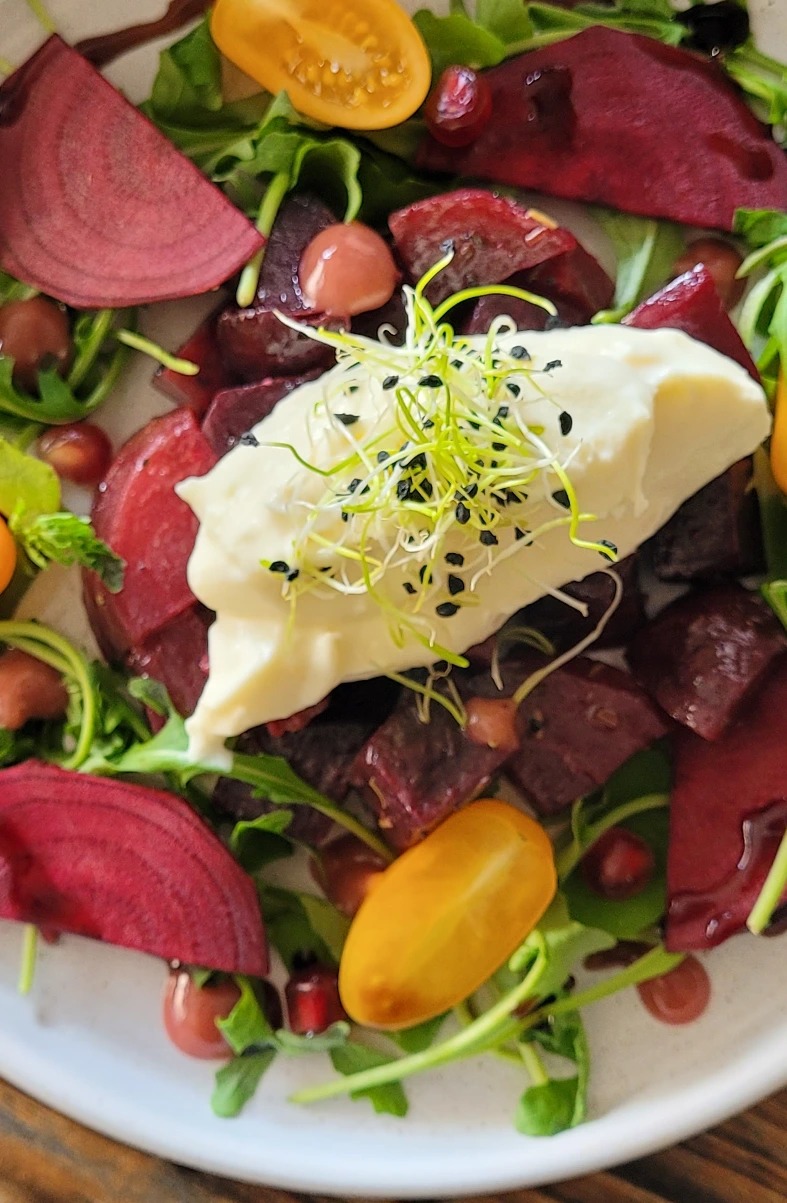 beetroot and goat cheese entree.jpg