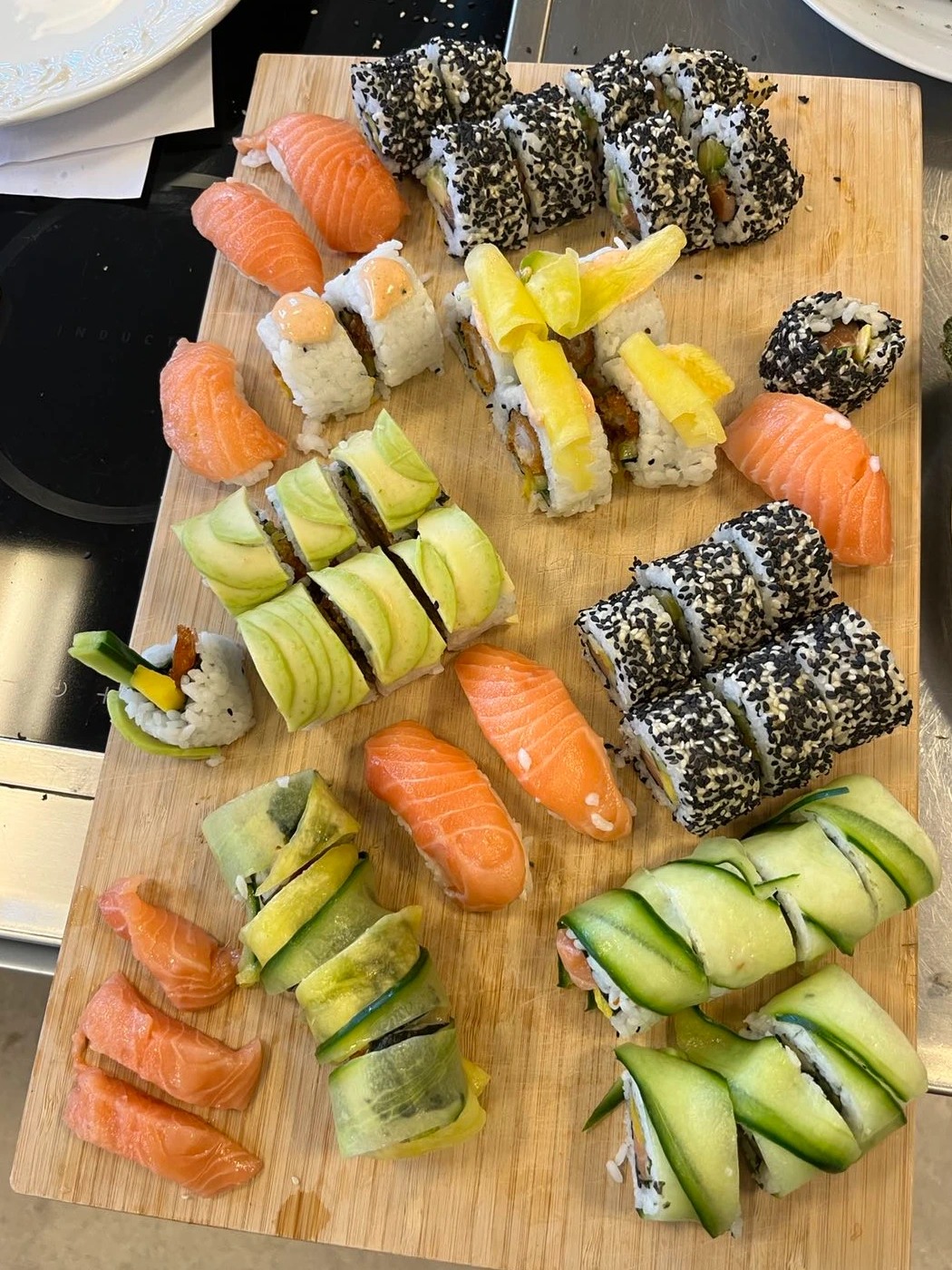 sushi lavet af kursisterne.jpg
