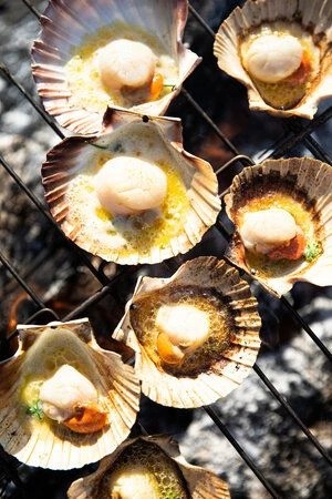 Scallops with Lemon Leaf Butter — Sarah Glover.jpeg