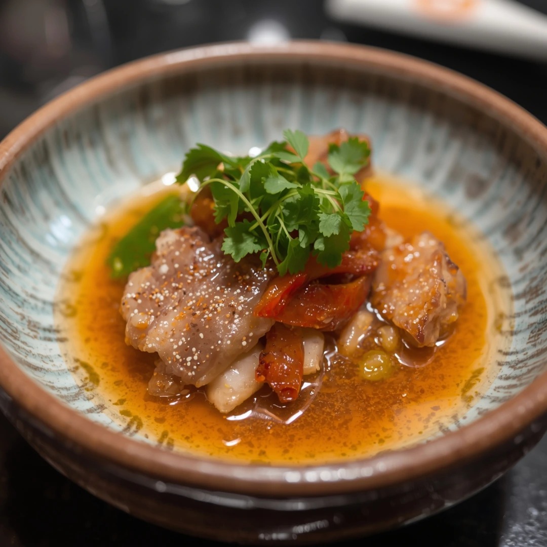 Nikkei style (Peruvian and Japanese cuisine)