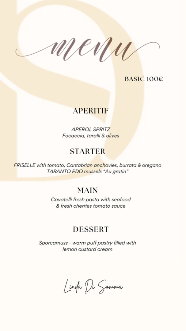 Apulian Cuisine - Basic