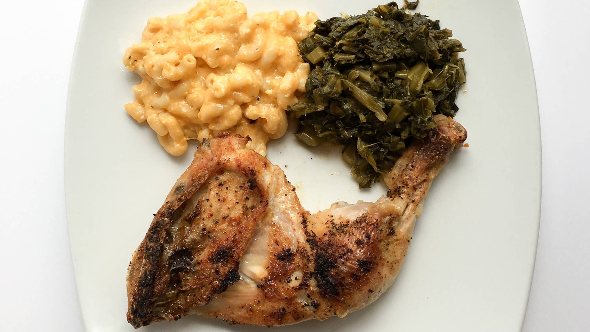Fried Chicken Soul Food Dinner