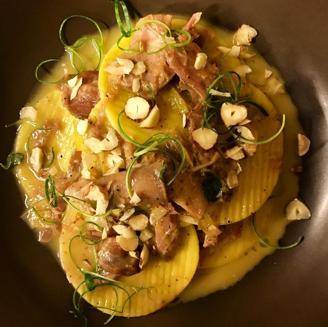 Corzetti__confit_duck__leeks_and_hazelnuts.___eatuscania__lazio__maremma__pasta__italianfood__italy__duck__foodstagram__delicious.jpg
