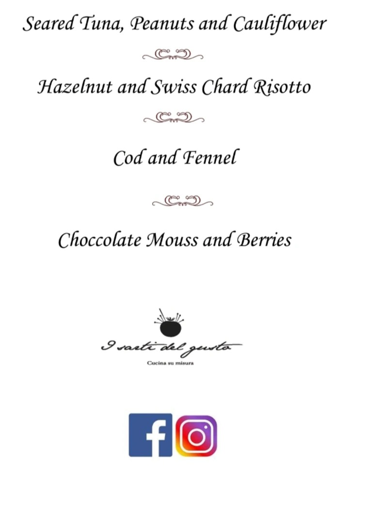 Mediterranean menù