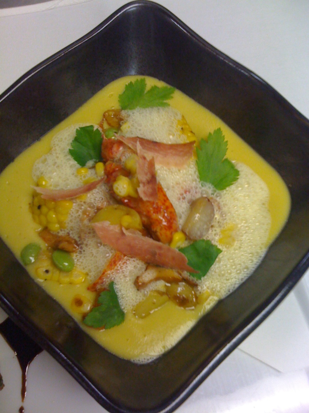 Lobster and Corn Choweder .JPG