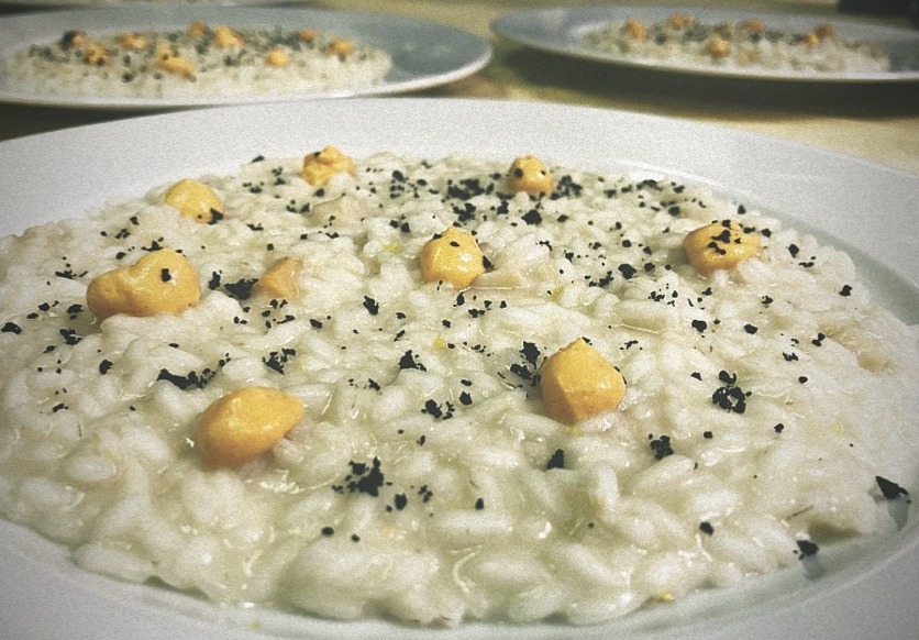 risotto capesante e maionese con il suo corallo.png risotto capesante e maionese con il suo corallo.png