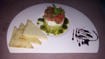 Tomate chèvre avocat