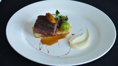 Duck parsnip and mango