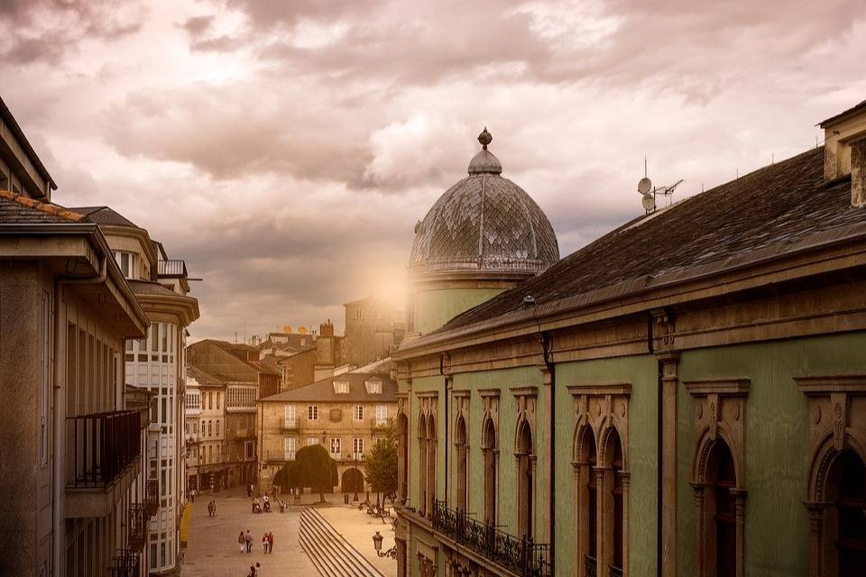 Una pareja disfrutando de una cena romántica con un Chef a Domicilio Cena Romantica Lugo, Cena San Valentín Lugo, Noche Romántica Lugo, Cena Romantica en Lugo, Cenas Romanticas en Lugo, Cena San Valentín en Lugo - Takeachef.com