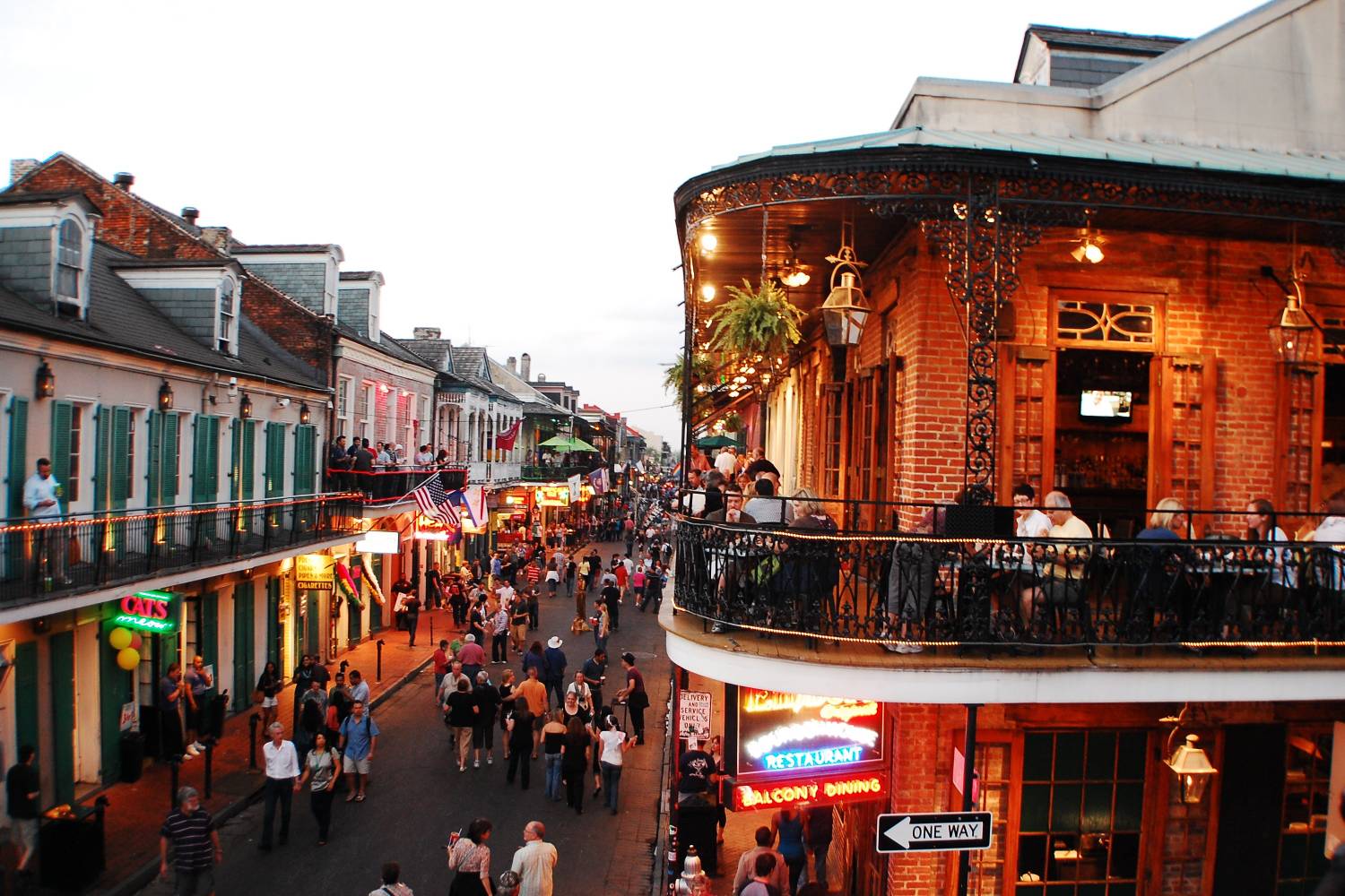 Areal view of New Orleans city center Areal view of New Orleans city center - Take a Chef