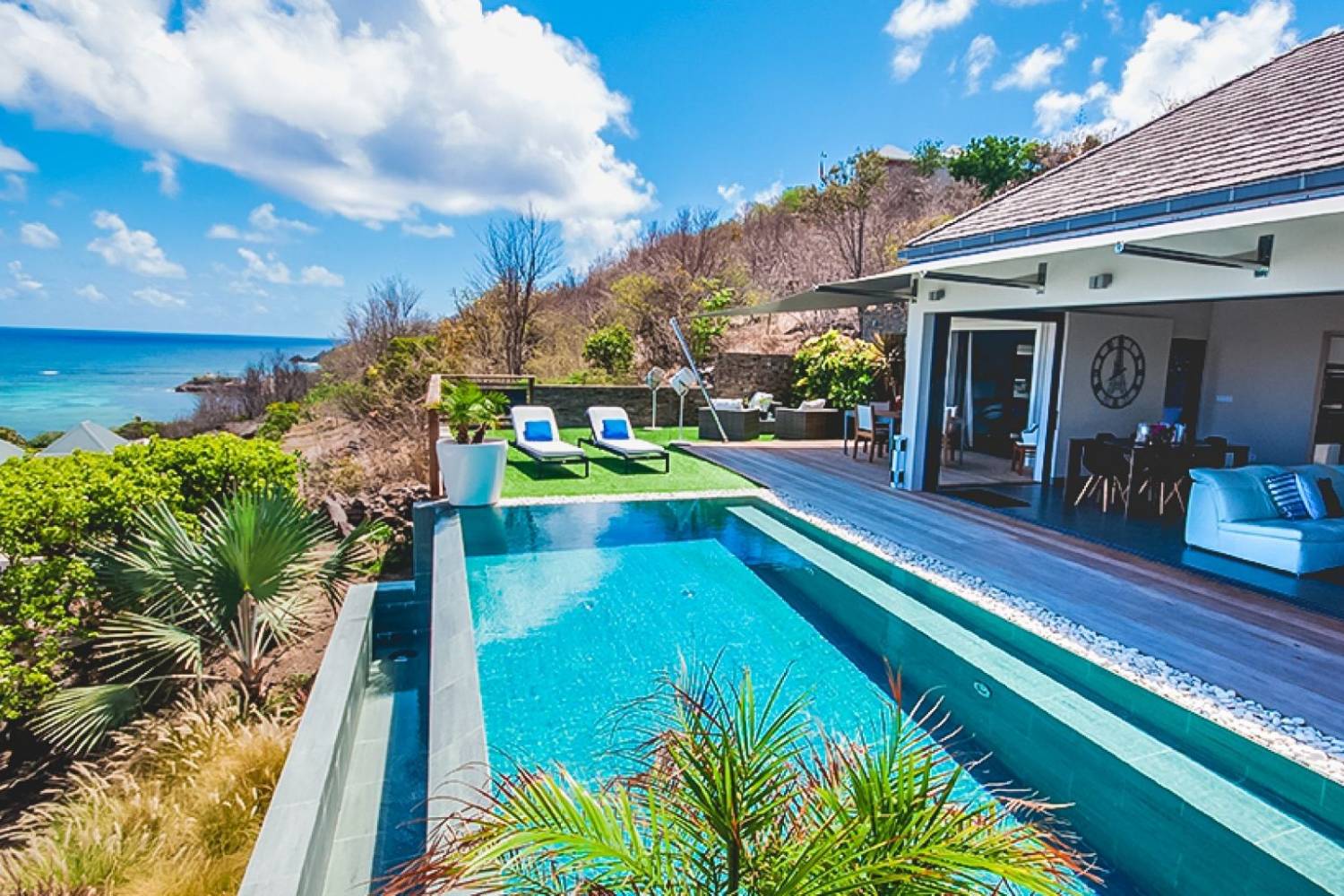 View of a villa in Vitet, St Barths Private chef in Vitet, St Barths header