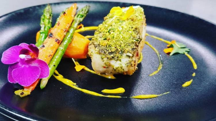 An outstanding dish cooked by Private Chef in East Point Dish cooked by a Private Chef in East Point