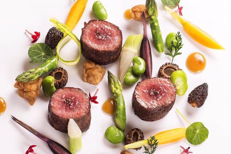 An outstanding dish cooked by Private Chef in Cassis Dish cooked by a Private Chef in Cassis